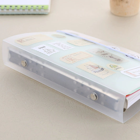 Fichário A5 A6 A7 Fichário Translúcido A5 - VIASA STORE 🔥🔥