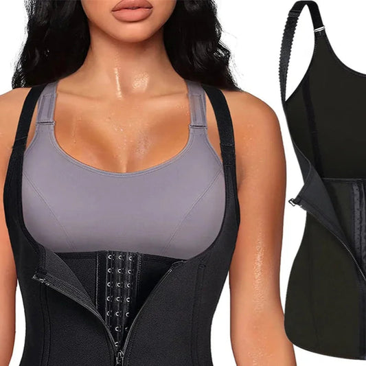 Cinta Modeladora Feminina Ajustável Colete C/Alça Corselet-VIASA STORE Ultimas Unidades 🔥🔥
