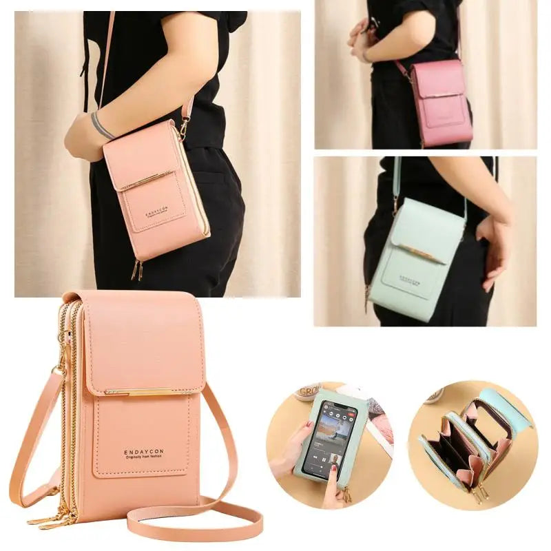 Bolsa Crossbody Feminina Petit Elegante | Use Como Bolsa Ou Carteira VIASA STORE Ultimas Unidades 🔥🔥