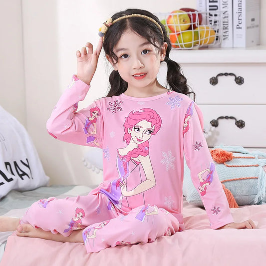 Pijama Infantil Menina/Menino de Inverno - Desenhos Animados-VIASA STORE- Aproveite! Últimas Unidades! 🔥🔥